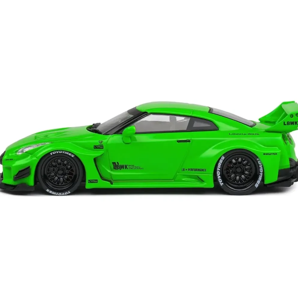 Nissan GT-R (R35) LB Work Silhouette - Grön - Solido - 1:43