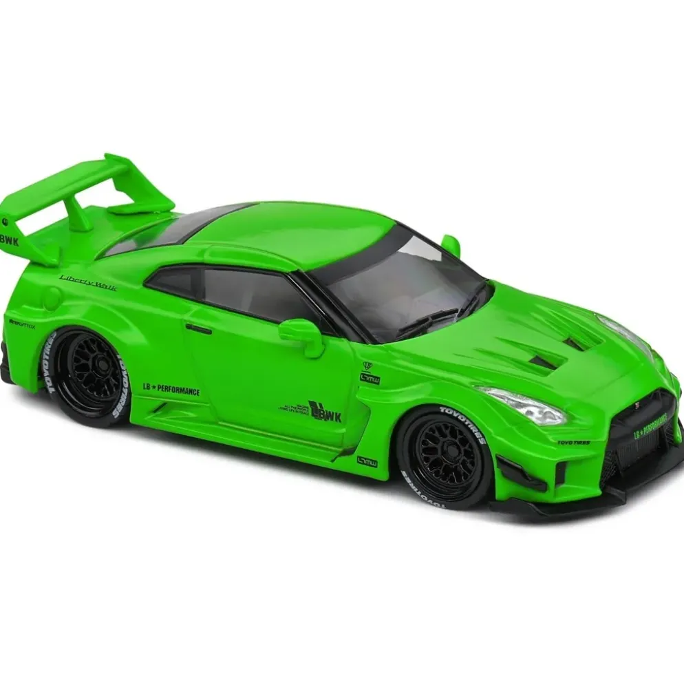 Nissan GT-R (R35) LB Work Silhouette - Grön - Solido - 1:43