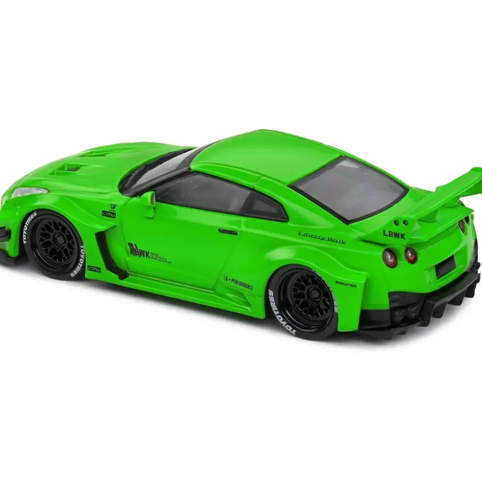 Nissan GT-R (R35) LB Work Silhouette - Grön - Solido - 1:43