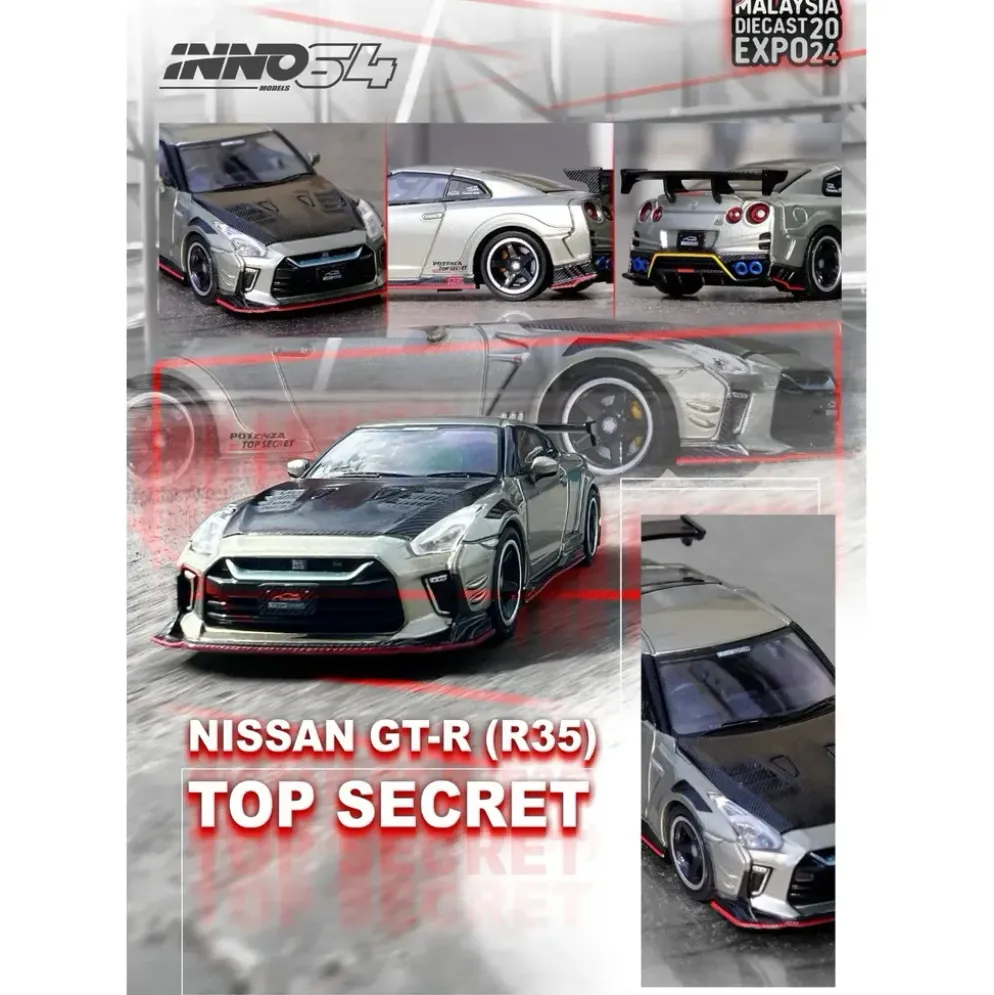 Nissan GT-R (R35) Malaysia Expo 2024 - Inno64 - 1:64