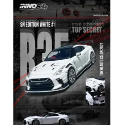 Nissan GT-R (R35) Top Secret Tokyo 2021 - Inno64 - 1:64