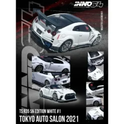 Nissan GT-R (R35) Top Secret Tokyo 2021 - Inno64 - 1:64