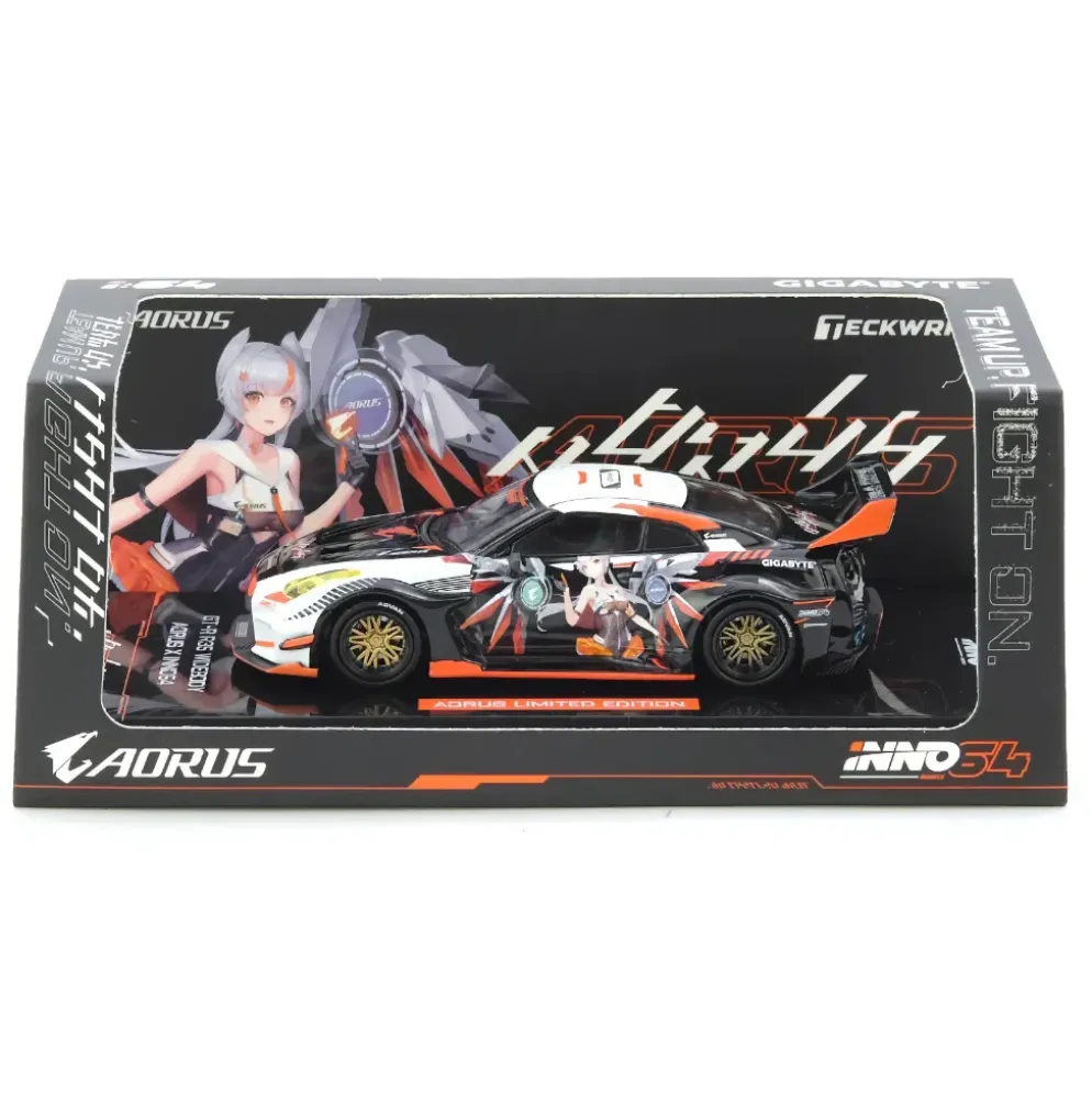 Nissan GT-R (R35) Widebody - Aorus X Inno64 - Inno Models - 1:64