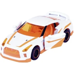 Nissan GT-R - Vit / Orange - Limited Edition 10 - Majorette