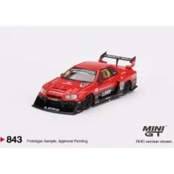 Nissan LB-ER34 Super Silhouette SKYLINE - 843 Mini GT - 1:64