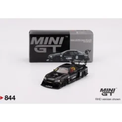 Nissan LB-ER34 Super Silhouette Skyline Black Mini GT - 1:64