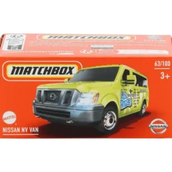 Nissan NV VAN - Limegrön - Power Grab - Matchbox