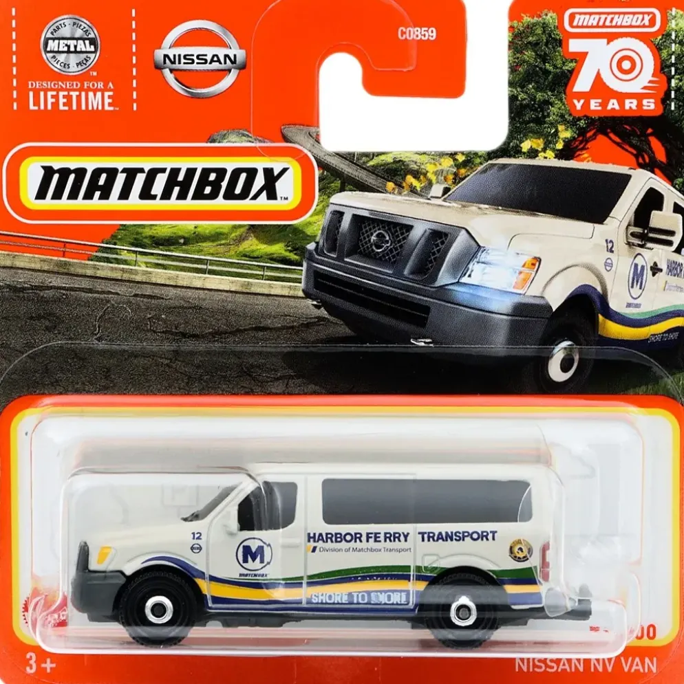 Nissan NV Van - Ljusgrå - Matchbox 70 Years - Matchbox