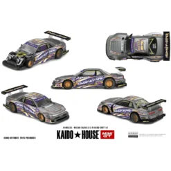 Nissan Silvia S13-R KAIDO DRIFT V1 - 235 - Kaido House x Mini GT - 1:64