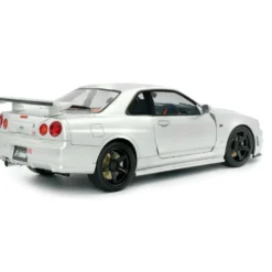 Nissan Skyline GT-R (BNR34) Nismo Parts - Silver - 1999 - Solido - 1:18