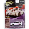 2000 Nissan Skyline GT-R (BNR34) Vit Johnny Lightning - 1:64