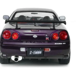Nissan Skyline GT-R (BNR34) Z-Tune - Lila - 1999 - Solido - 1:18