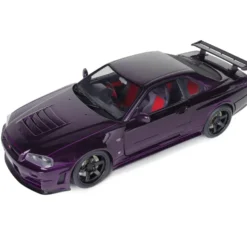 Nissan Skyline GT-R (BNR34) Z-Tune - Lila - 1999 - Solido - 1:18