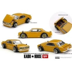 Nissan Skyline 2000 GT-R (KPGC10) Kaido Street V2 - 228 - Kaido House x Mini GT - 1:64