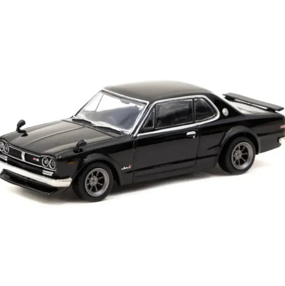 Nissan Skyline 2000GT-R (KPGC10) - Svart - Tarmac - 1:64