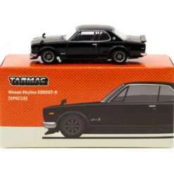 Nissan Skyline 2000GT-R (KPGC10) - Svart - Tarmac - 1:64
