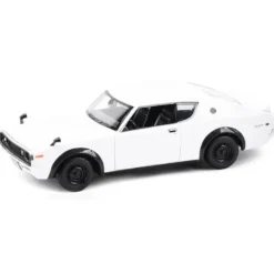 1973 Nissan Skyline 2000GT-R (KPGC110) - Vit - Maisto - 1:24