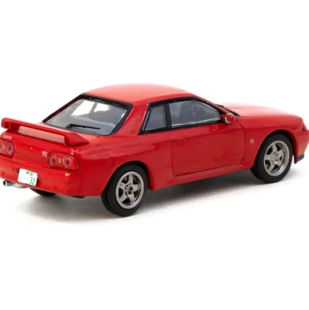 Nissan Skyline GT-R - Röd + Chase - J-Collection / Tarmac - 1:64