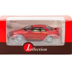 Nissan Skyline GT-R - Röd + Chase - J-Collection / Tarmac - 1:64