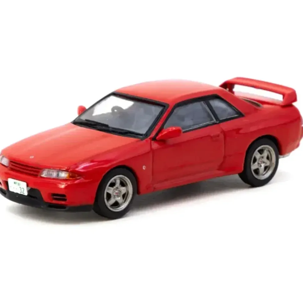 Nissan Skyline GT-R - Röd - J-Collection / Tarmac - 1:64