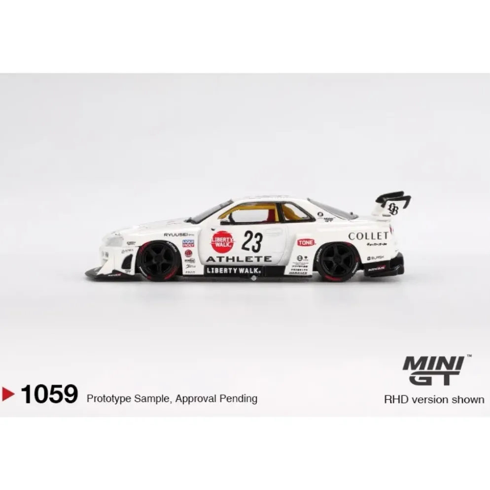 Nissan Skyline GT-R (R34) LB-ER34 Super Silhouette - 1059 - Mini GT