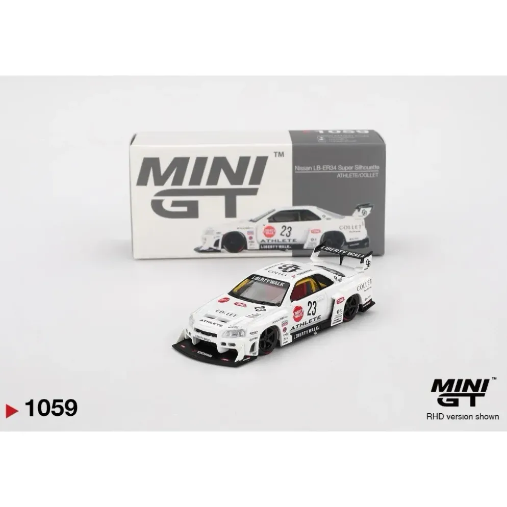 Nissan Skyline GT-R (R34) LB-ER34 Super Silhouette - 1059 - Mini GT