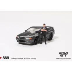 Nissan Skyline GT-R (R32) - Tsugio Matsuda - 869 - Mini GT