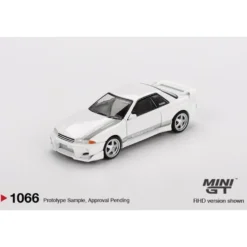 Nissan Skyline GT-R (R32) VeilSide Combat C-I - Vit - 1066 - Mini GT
