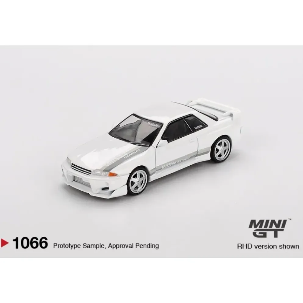 Nissan Skyline GT-R (R32) VeilSide Combat C-I - Vit - 1066 - Mini GT