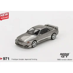 Nissan Skyline GT-R (R32) Veilside Combat C-I Veilside Combat Grey - Blister - 971 - Mini GT - 1:64