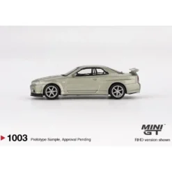 Nissan Skyline GT-R (R34) V-Spec II Nür - Millenium Jade - 1003 - Mini GT