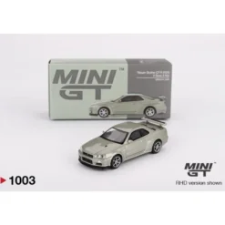 Nissan Skyline GT-R (R34) V-Spec II Nür - Millenium Jade - 1003 - Mini GT