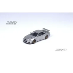 Nissan Skyline GT-R (R34) V-Spec II - Silver - Inno64 - 1:64