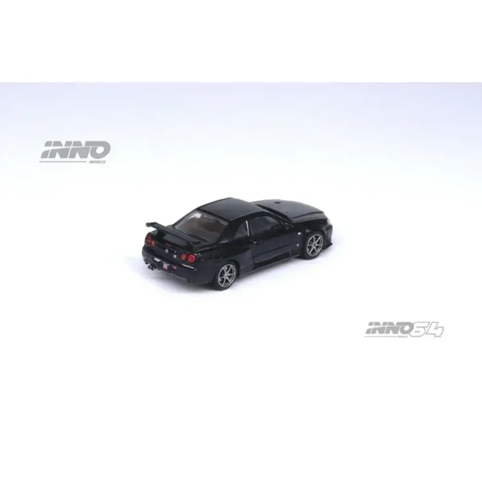 Nissan Skyline GT-R (R34) V-Spec II - Svart - Inno64 - 1:64