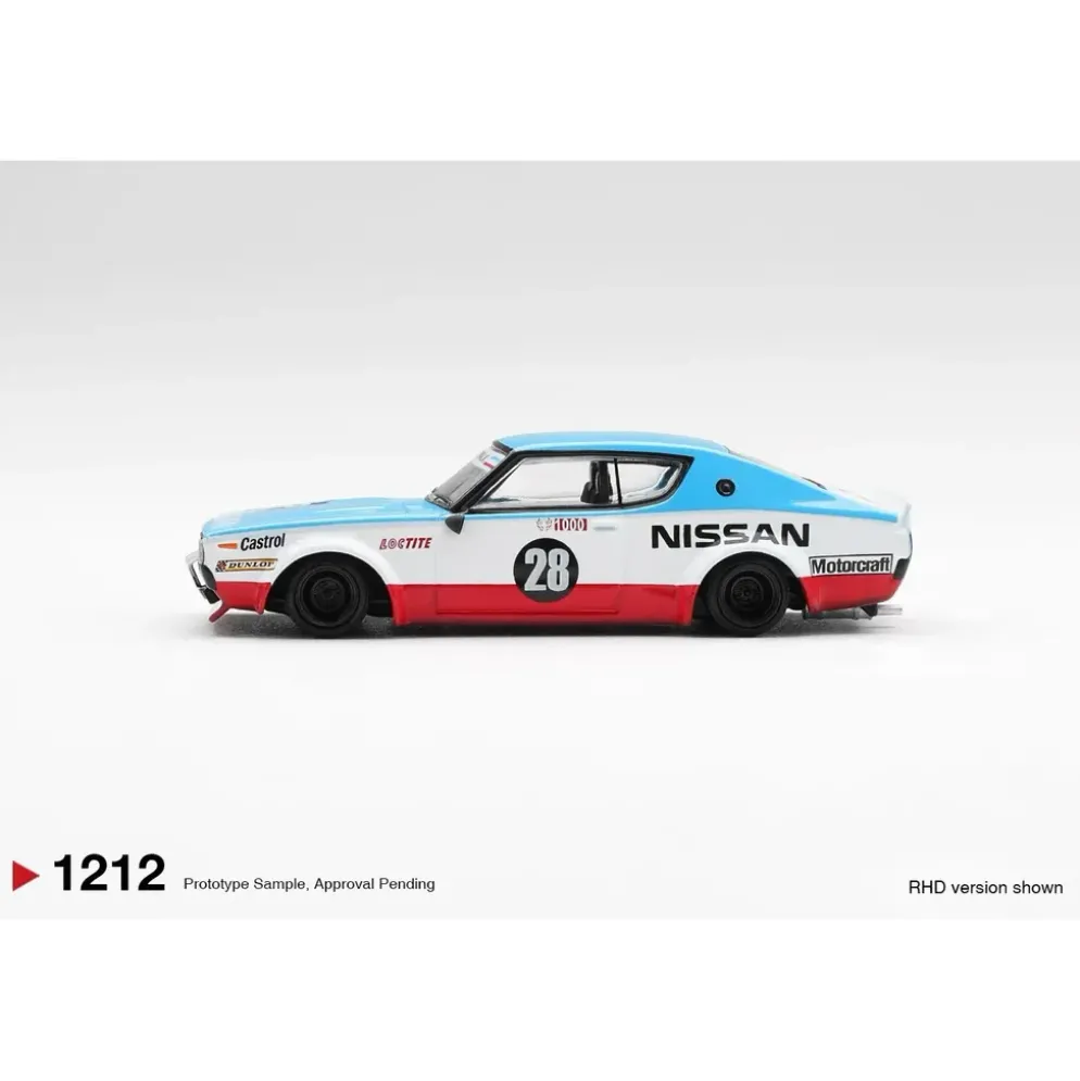 Nissan Skyline Kenmeri Liberty Walk Nissan Racing '75 concept - 1212 - Mini GT - 1:64