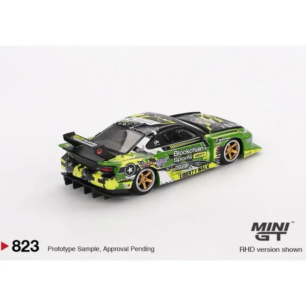 Nissan S15 SILVIA - LB-Super Silhouette #555 V2 - 823 - Mini GT