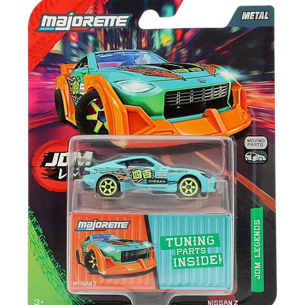 Nissan Z - Blå - JDM Legends Deluxe - Majorette - 7 cm