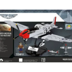 North American P-51D Mustang - Top Gun Maverick - Byggklossar - 5846 - COBI - 1:32