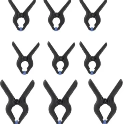 Nylon Grip Clamps Set - 9 klämmor - PCL3000 - Hobby Craft