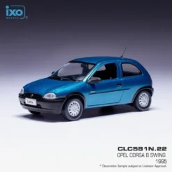Opel Corsa B Swing - 1995 - Blågrön - Ixo - 1:43