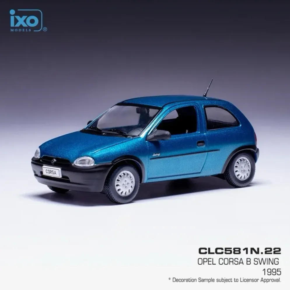 Opel Corsa B Swing - 1995 - Blågrön - Ixo - 1:43