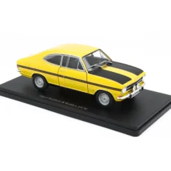 Opel Kadett B Rallye - 1970 - Gul - Hachette Models - 1:24