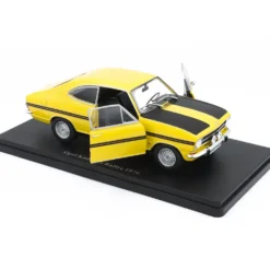 Opel Kadett B Rallye - 1970 - Gul - Hachette Models - 1:24