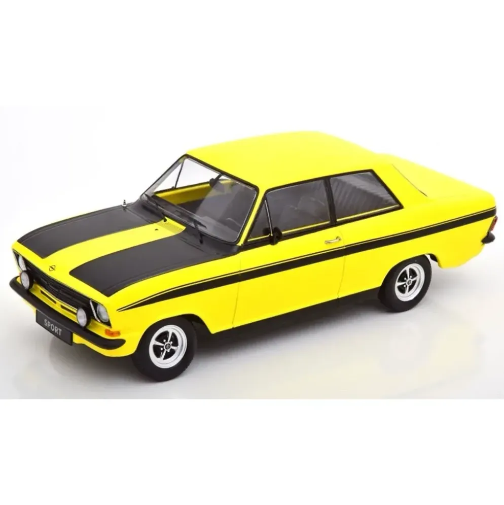 Opel Kadett B Sport - 1973 - Gul / Svart - KK-Scale - 1:18