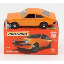 1975 Opel Kadett - Orange - Power Grab - Matchbox