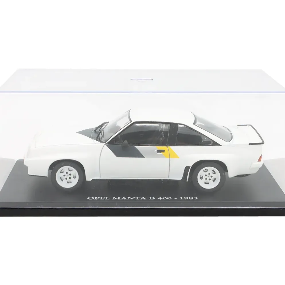 Opel Manta B 400 - 1983 - SKADAD VITRIN - 1:24