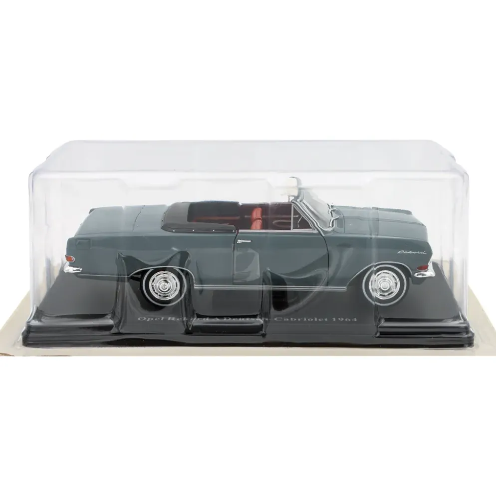 Opel Rekord A Deutsch-Cabriolet - 1964 - Grå - Atlas - 1:24