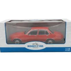 Opel Rekord D - Röd - 1972 - MCG - 1:18