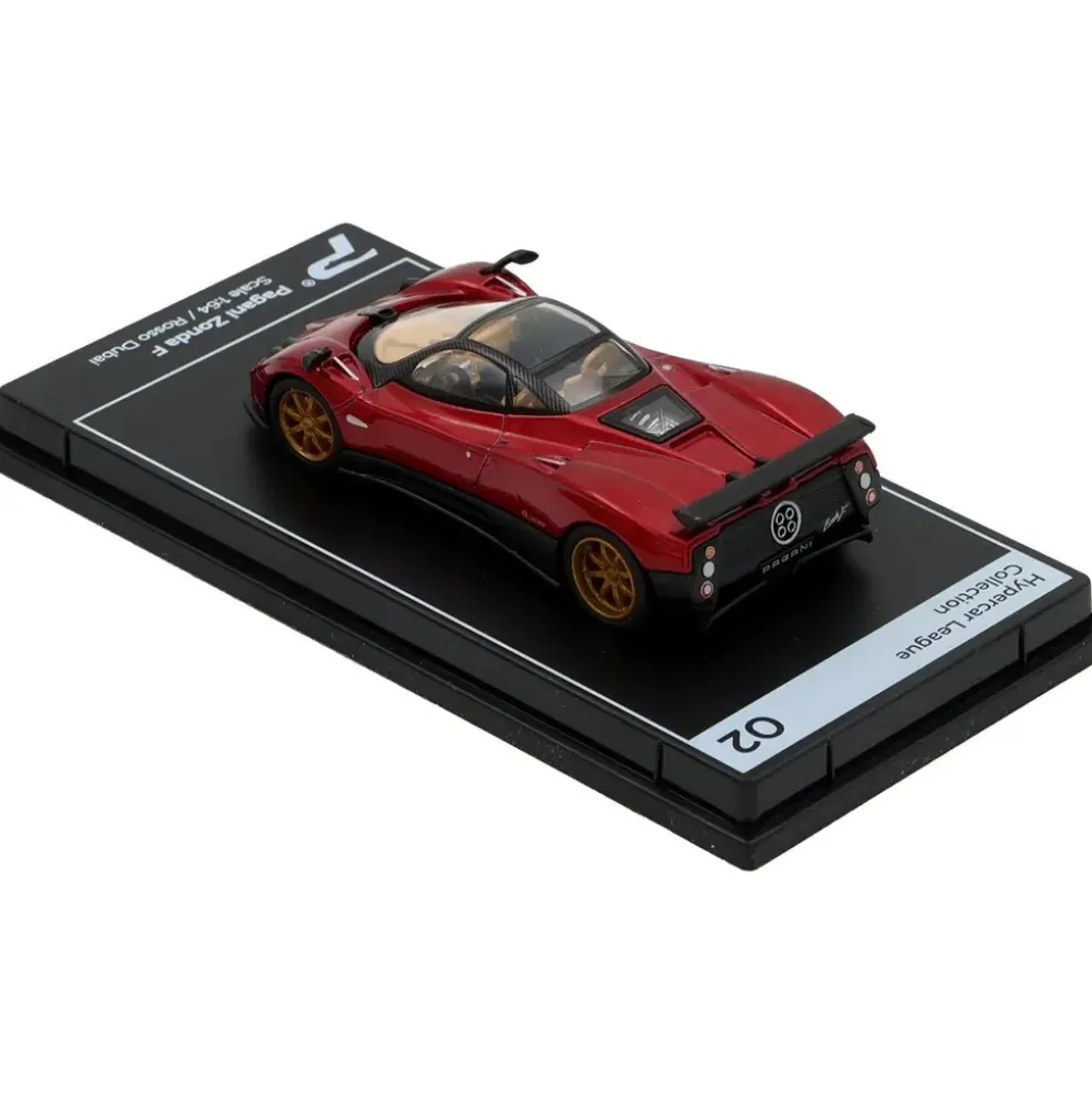 Pagani Zonda F - Röd - PosterCars - 1:64