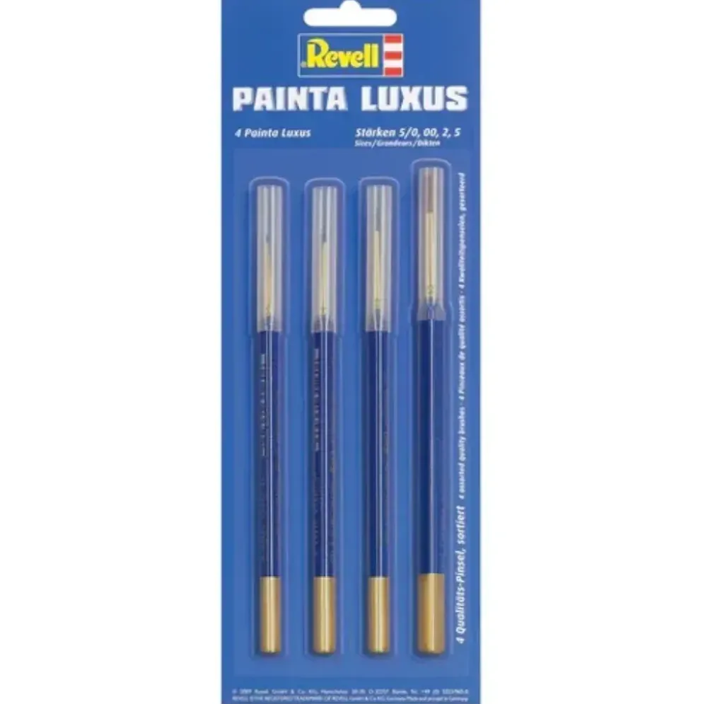 Painta Luxus Premium Brush Set - 4 penslar - 39629 - Revell